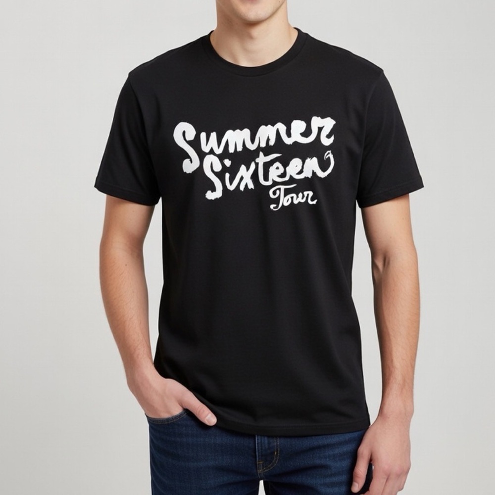 Unisex Vintage Drake Tour T Shirt Summer Sixteen Concert Tour Rap Tee